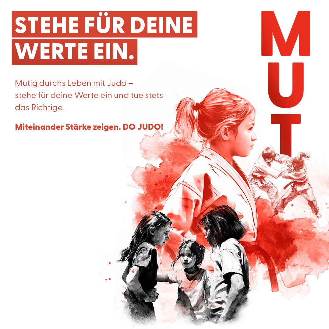 Mut – Judowerte-Kampagne des Deutschen Judo-Bundes