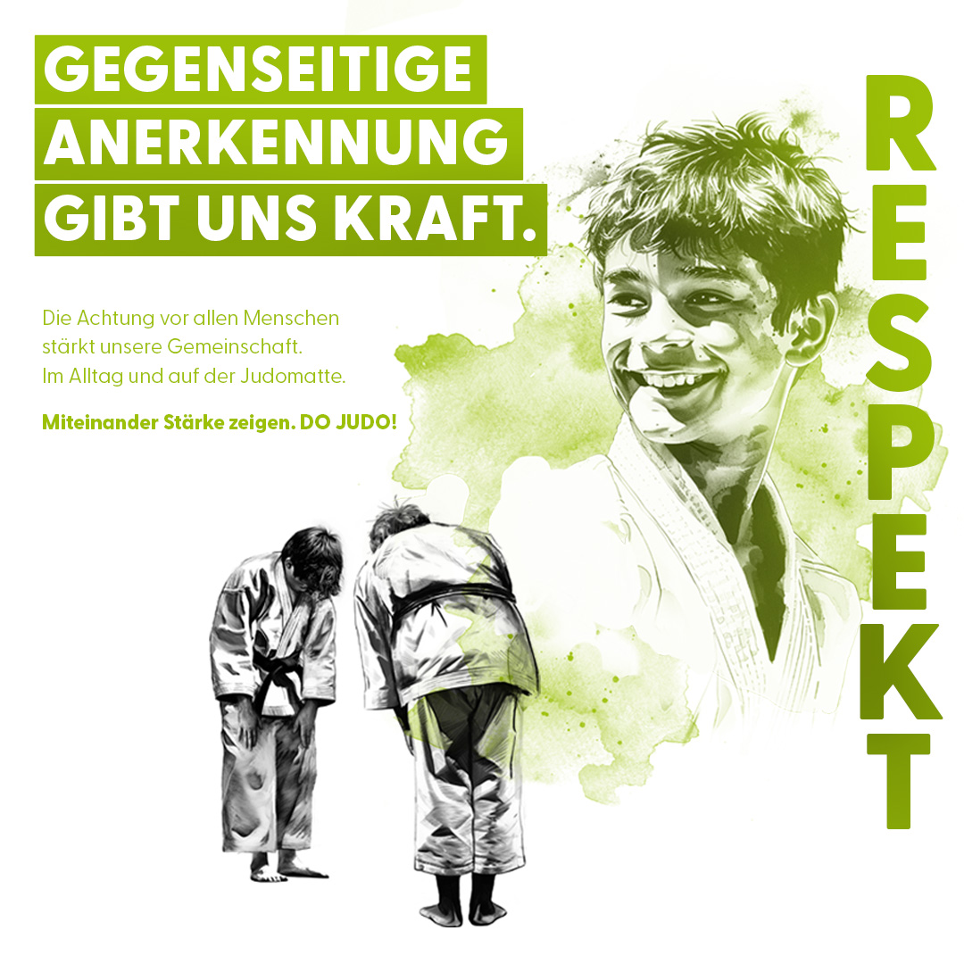 Respekt – Judowerte-Kampagne des Deutschen Judo-Bundes